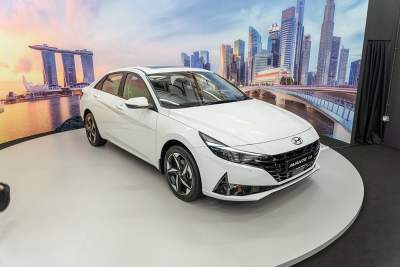 Hyundai unveils the new Avante in Singapore
