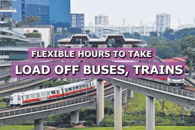 Flexible work hours encouraged to take load off public transport