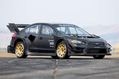 Subaru reveals gymkhana WRX STI