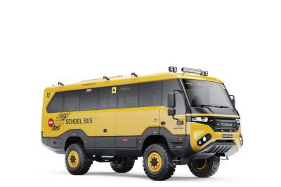 Torsus reveals the Praetorian off-road school bus
