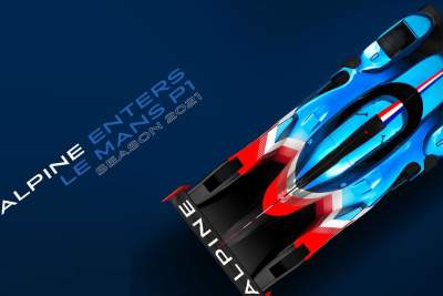Alpine enters LMP1 for the 2021 season