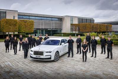 Rolls-Royce welcomes its new Apprentices to its Goodwood factory