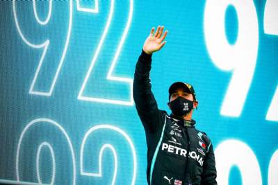 Lewis Hamilton breaks Michael Schumacher's record with his 92nd race victory
