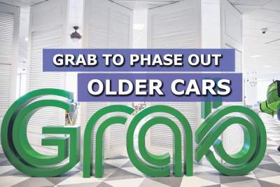 Grab to phase out cars over 10 years old