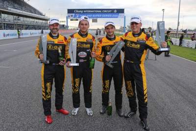 Audi Sport Asia drivers finish second overall in Thailand Super Series opener