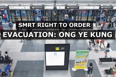 SMRT made correct call to evacuate passengers: Ong Ye Kung