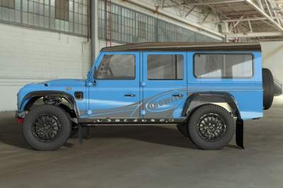 Land Rover grants Bowler license to use Defender's iconic shape