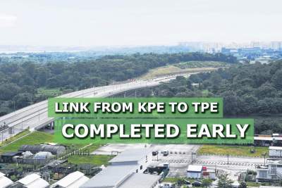 Final link of interchange between KPE and TPE completed early
