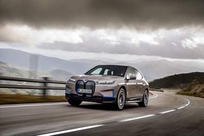 BMW showcases the all electric iX of the future