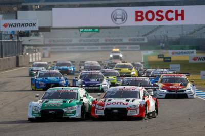 Retiring the record breaking Audi RS5 DTM race car