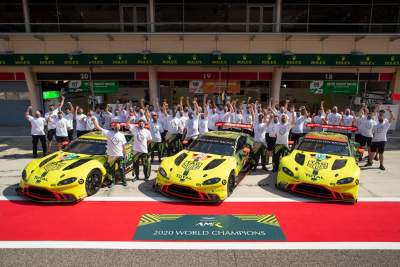 Aston Martin wins the WEC drivers' and manufacturers' championship