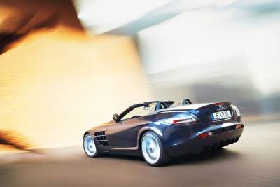 World exclusive first glimpse of the new SLR McLaren Roadster at Goodwood