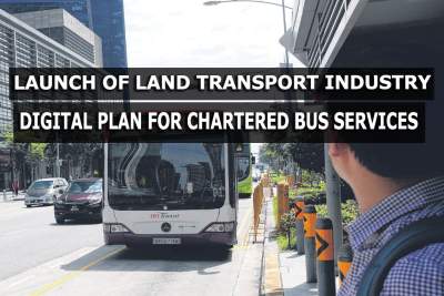 Launch of Land Transport Industry digital plan for chartered bus services