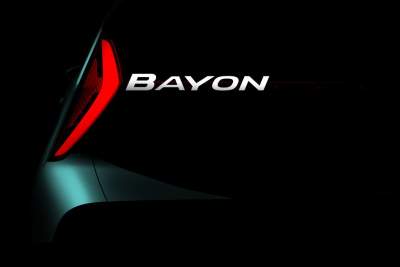 Hyundai Motor announces name of its all new SUV, the Hyundai Bayon