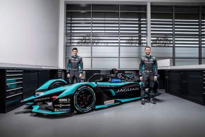 Jaguar Racing unveils the Jaguar I-TYPE 5 Formula E race car