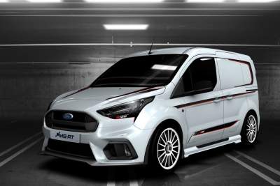 The limited edition MS-RT Transit Connect R120, a van inspired by rallying