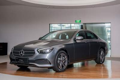 Mercedes-Benz launches the facelift E-Class in Singapore