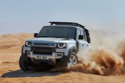 The Land Rover Defender 110 gets a five star Euro NCAP rating