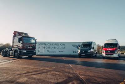Bentley switches to waste-based renewable fuels to drive in-house logistics