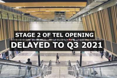 Stage 2 of Thomson-East Coast line delayed by six months until Q3 2021