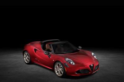Alfa Romeo reveals the 4C Spider 33 Stradale Tributo