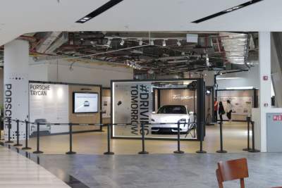 Porsche holds #DrivingTomorrow exhibition at Jewel Changi Airport