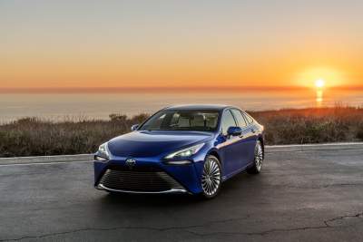 The second generation Mirai, Toyota's design and technology flagship