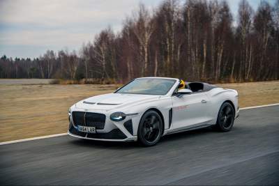 Bentley Bacalar car zero begins final testing