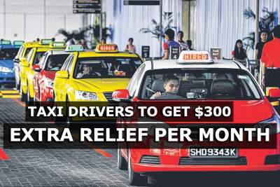 Taxi drivers to get extra $300 a month in rental relief from taxi firms