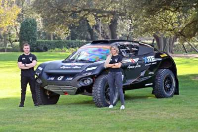 A new team, the Hispano Suiza Xite Energy Team, enters Extreme E