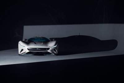 The Jaguar Vision Gran Turismo SV, the ultimate electric gaming endurance racer