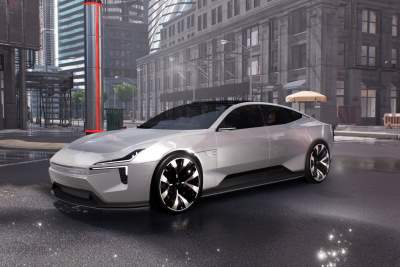 Polestar and Balenciaga tie up for a virtual fall showcase