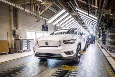 Volvo to triple electric car production at Ghent facility