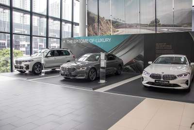 The BMW World event opens in Singapore