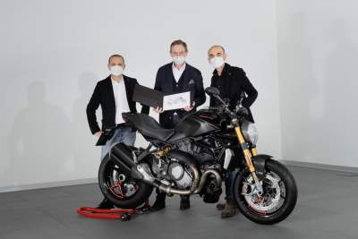 Ducati commemorates 350,000 Monsters produced