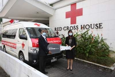 Eurokars Group donates a transporter to the Singapore Red Cross