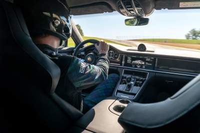 The Porsche Panamera Turbo S sets a new lap record at Road Atlanta