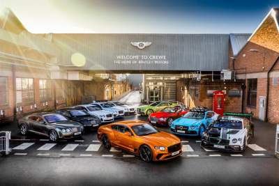 80,000th made-to-order Continental GT leaves Crewe factory
