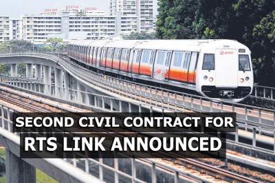 Second civil contract to build Singapore-Johor RTS link announced