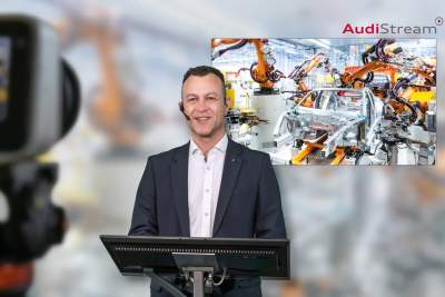 Discover Audi's Neckarsulm site virtually with AudiStream
