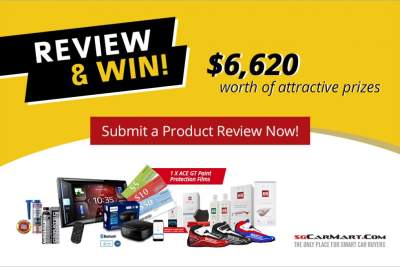 Review and Win with sgCarMart!