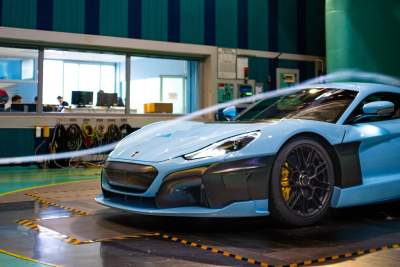 The Rimac C_Two undergoes final aerodynamic tests