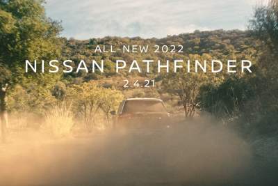 Nissan releases a teaser of the 2022 Pathfinder