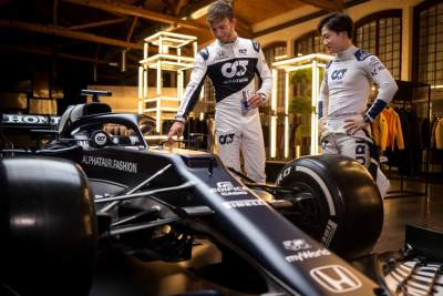 AlphaTauri reveals its 2021 Formula One car, the AT02