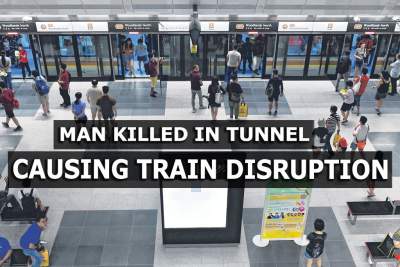 1 killed in MRT tunnel near Lavender, train services on East-West Line disrupted