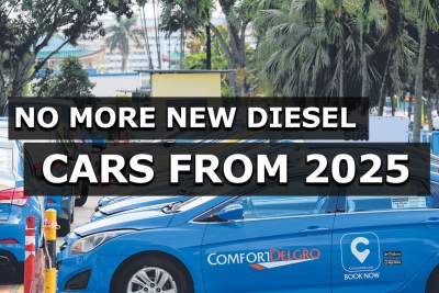 No more new diesel cars, taxis in Singapore from 2025