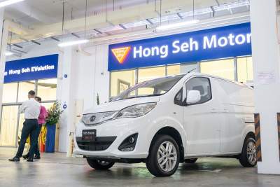 Hong Seh launches the BYD T3 electric van in Singapore
