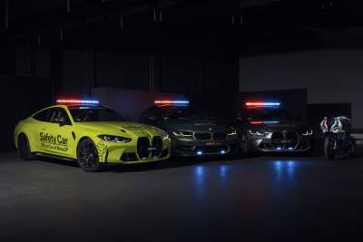 BMW M presents the safety car fleet for MotoGP