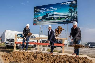 Groundbreaking for new Mercedes-AMG test centre