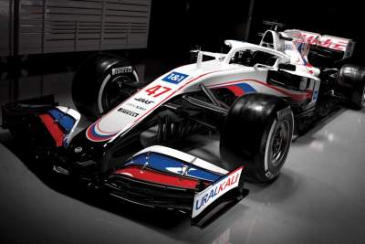 Haas F1 reveals the livery for its 2021 car